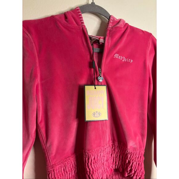 Madhappy X Juicy Couture Cropped Zip Up - Picture 4 of 10